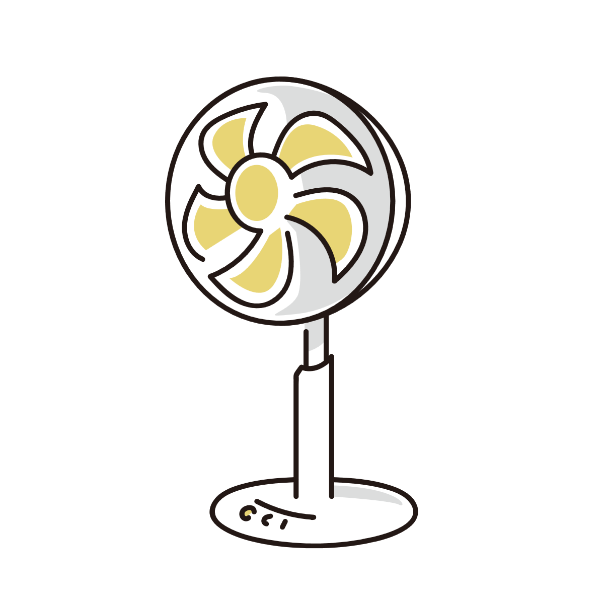 扇風機のイラスト