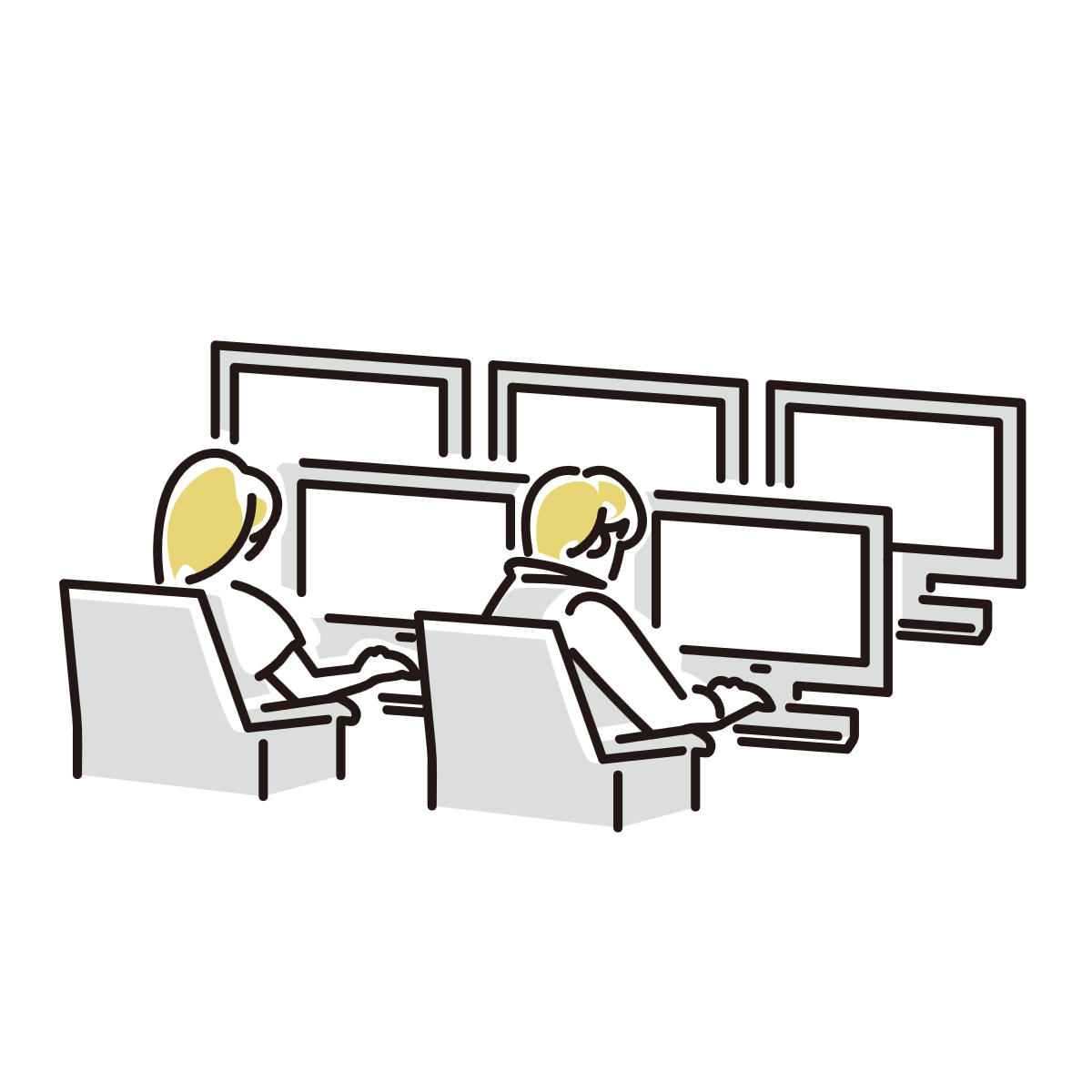 オフィスのイラスト
